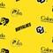Licensed NCAA University of Colorado Allover Yellow Fleece COL-012 Fabric by the Yard